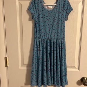 DotDot Smile Cap sleeve Dress Size 7. MINOR stain in pic